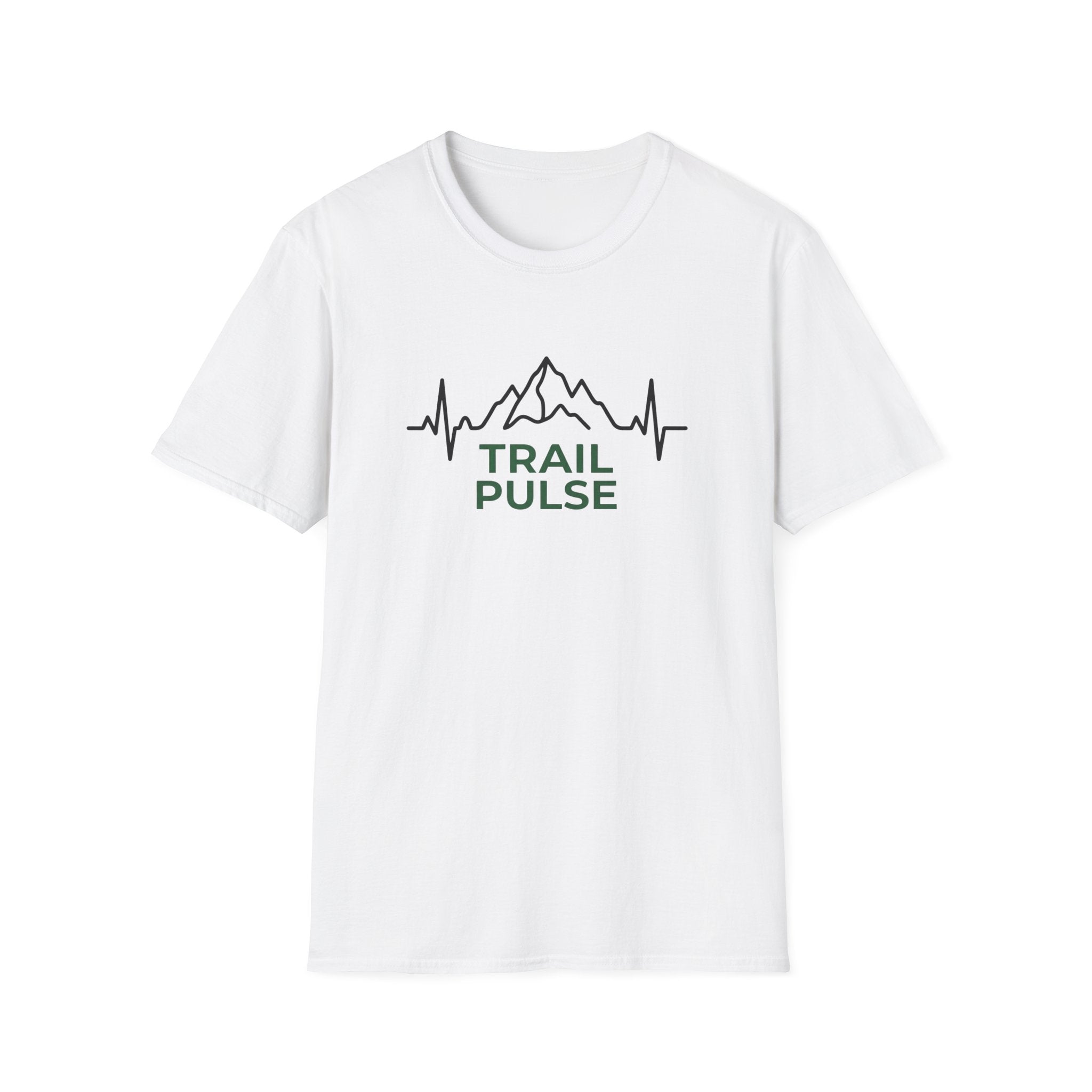 Trail Pulse Heartbeat Mountain T-Shirt