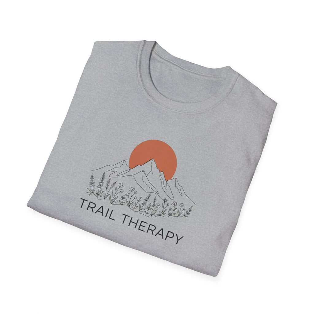 Trail Therapy Minimalist Botanical T-Shirt