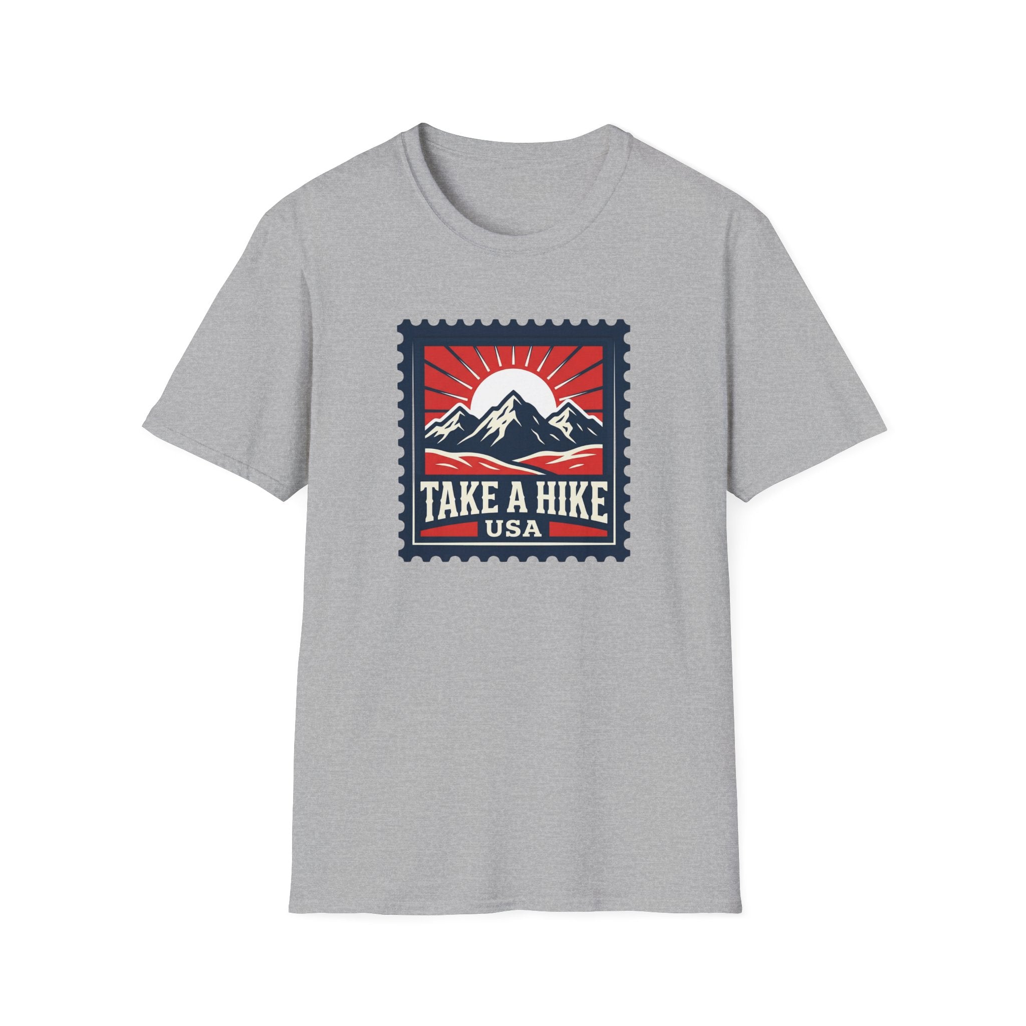Take A Hike USA Vintage Stamp T-Shirt