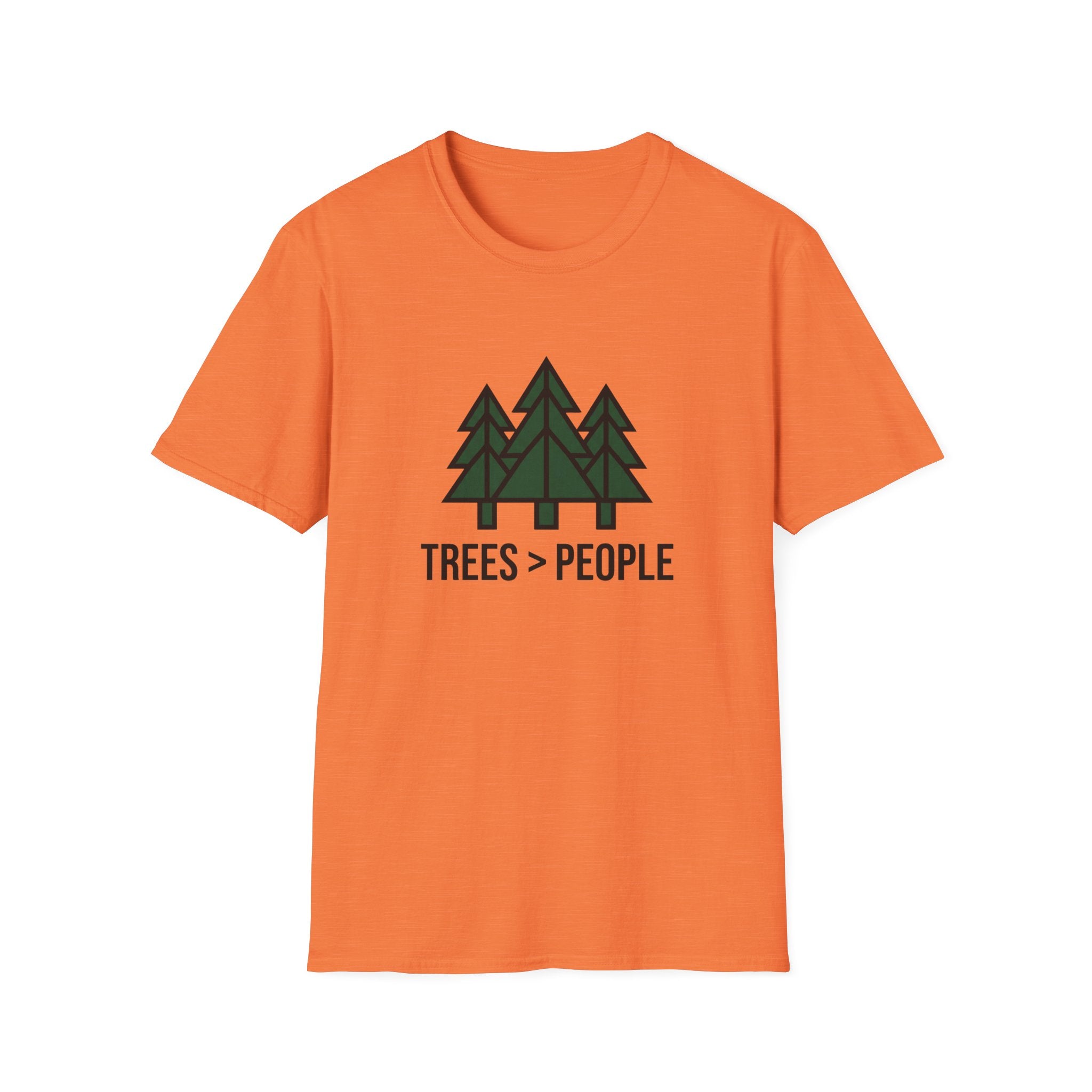 Trees > People Minimalist Pine T-Shirt