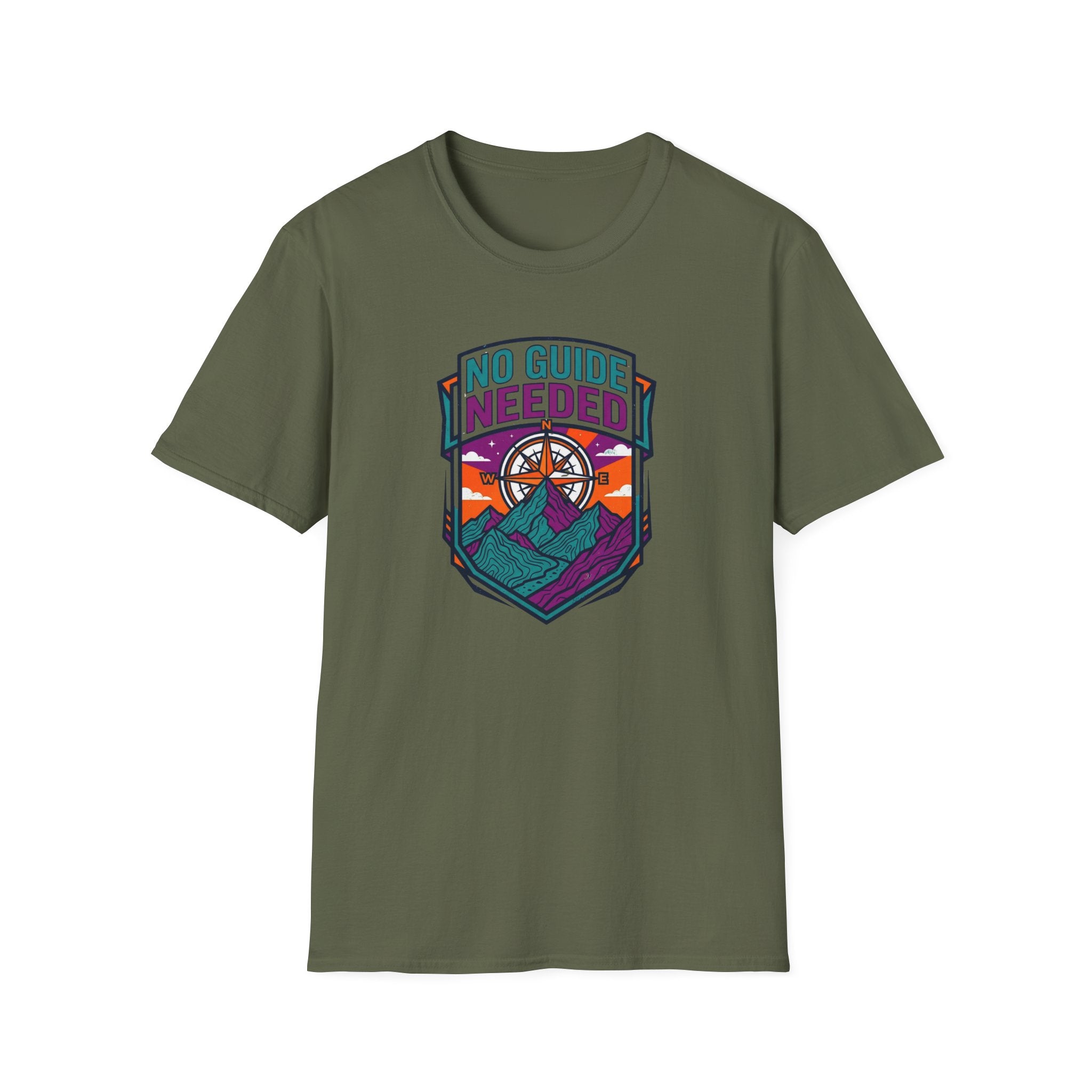 No Guide Needed Compass T-Shirt