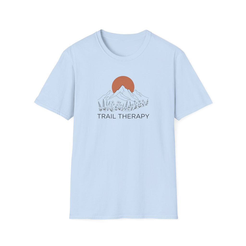 Trail Therapy Minimalist Botanical T-Shirt