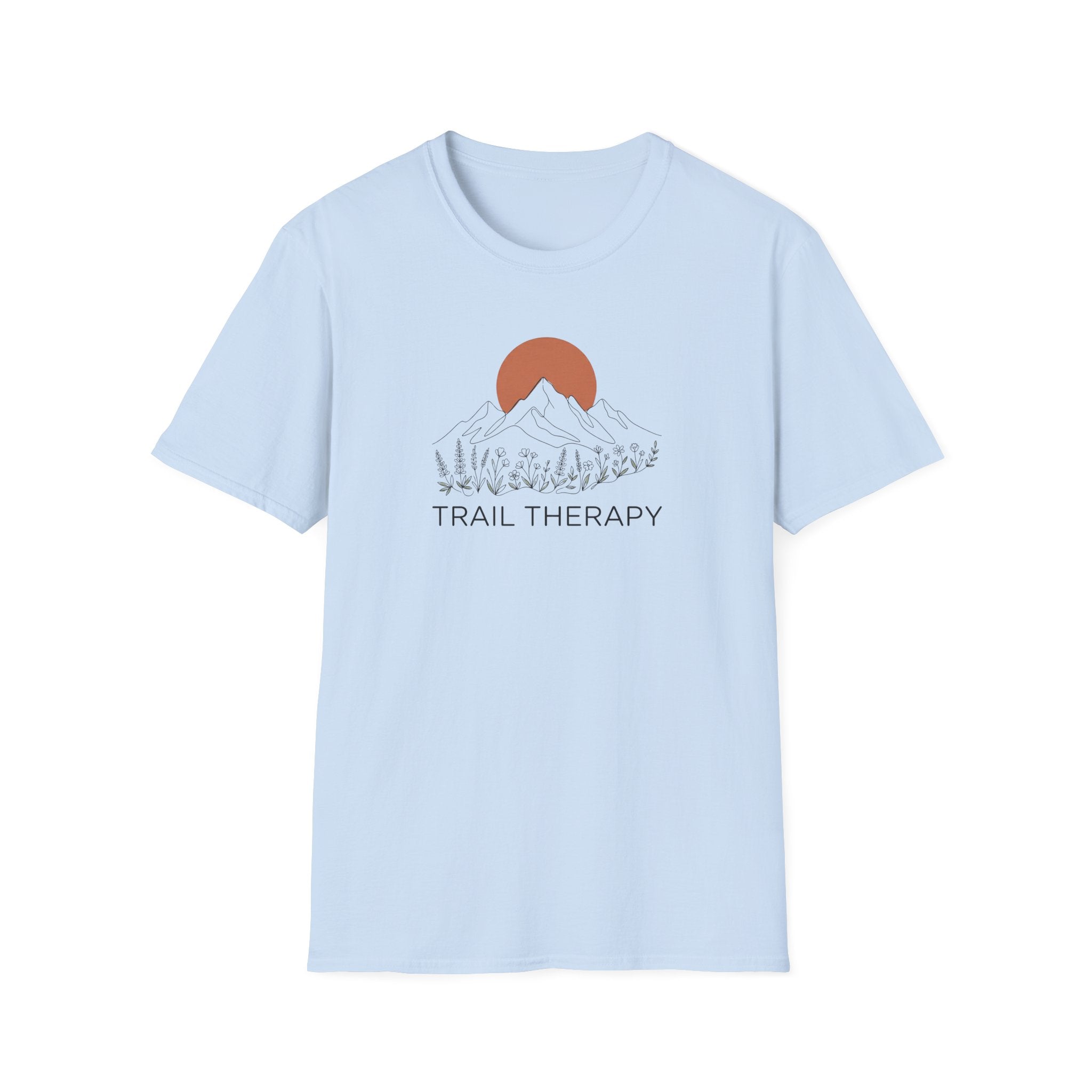 Trail Therapy Minimalist Botanical T-Shirt