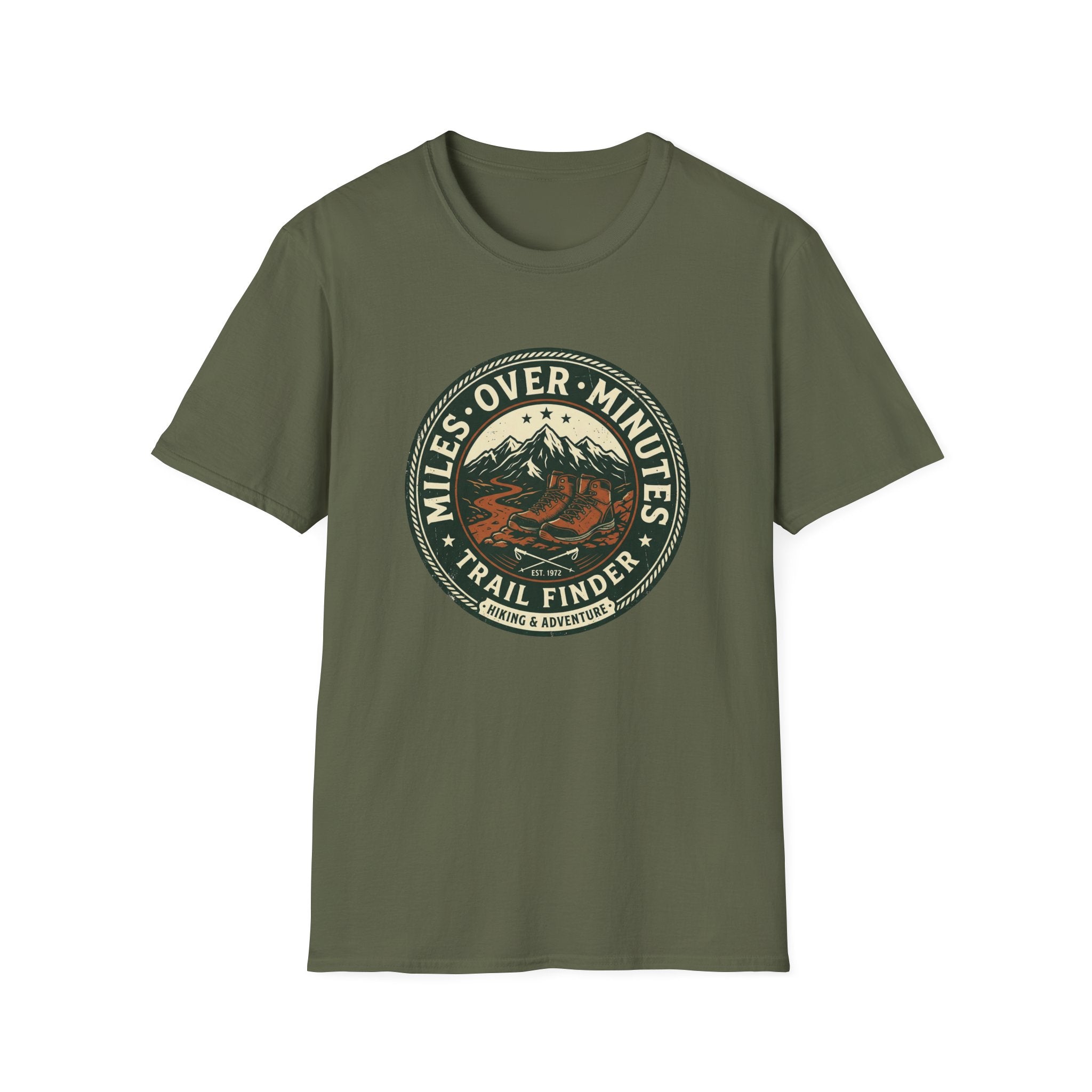 Trail Finder Miles Over Minutes T-Shirt