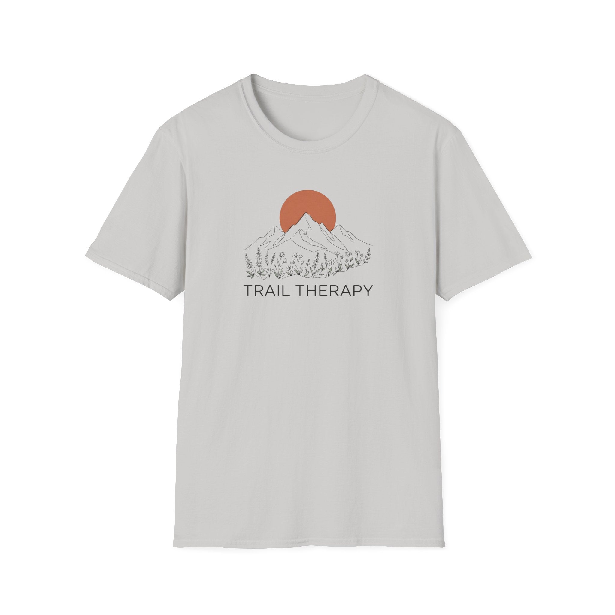 Trail Therapy Minimalist Botanical T-Shirt