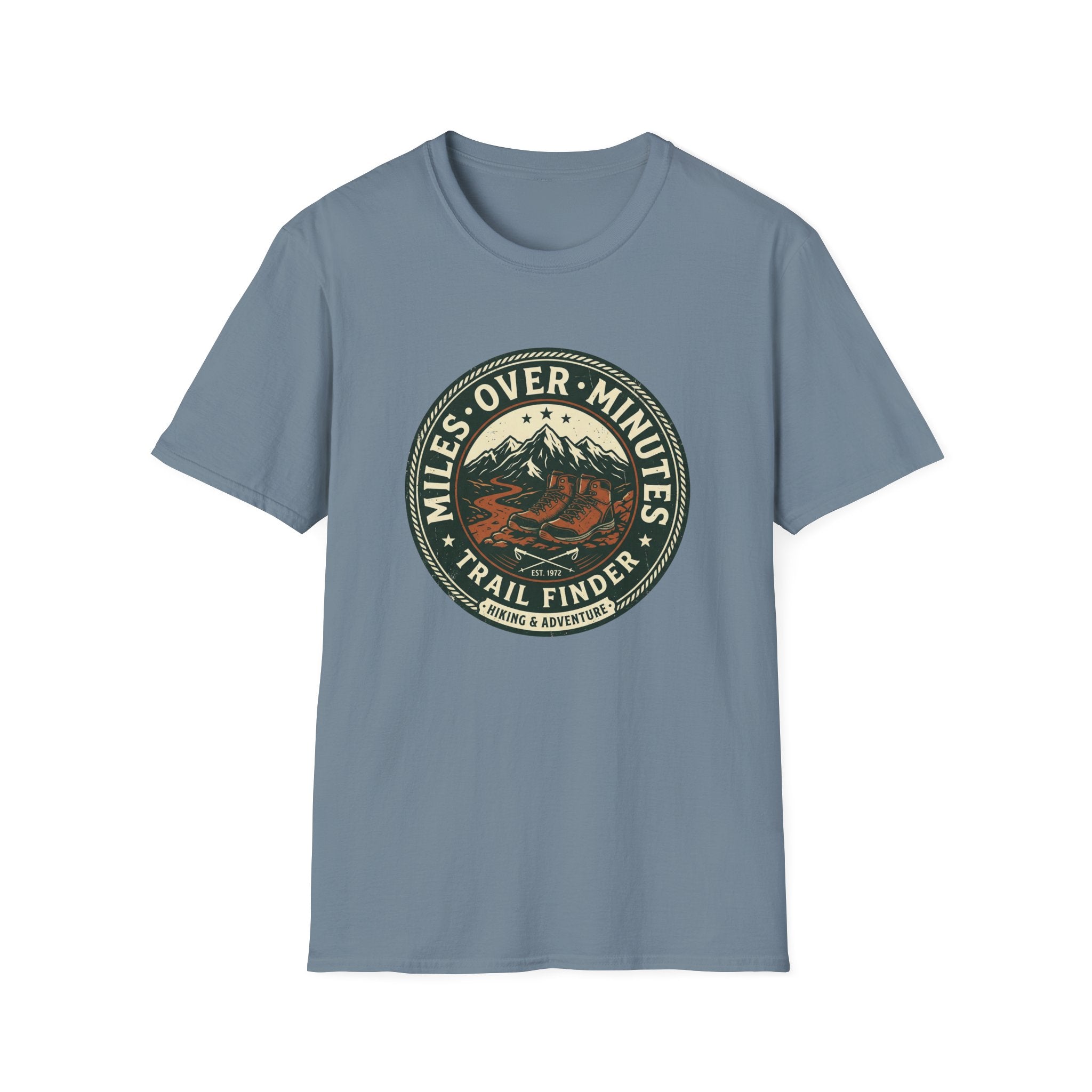 Trail Finder Miles Over Minutes T-Shirt