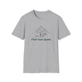 Find Your Quiet Minimalist Mountain T-Shirt
