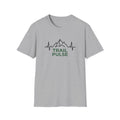 Trail Pulse Heartbeat Mountain T-Shirt