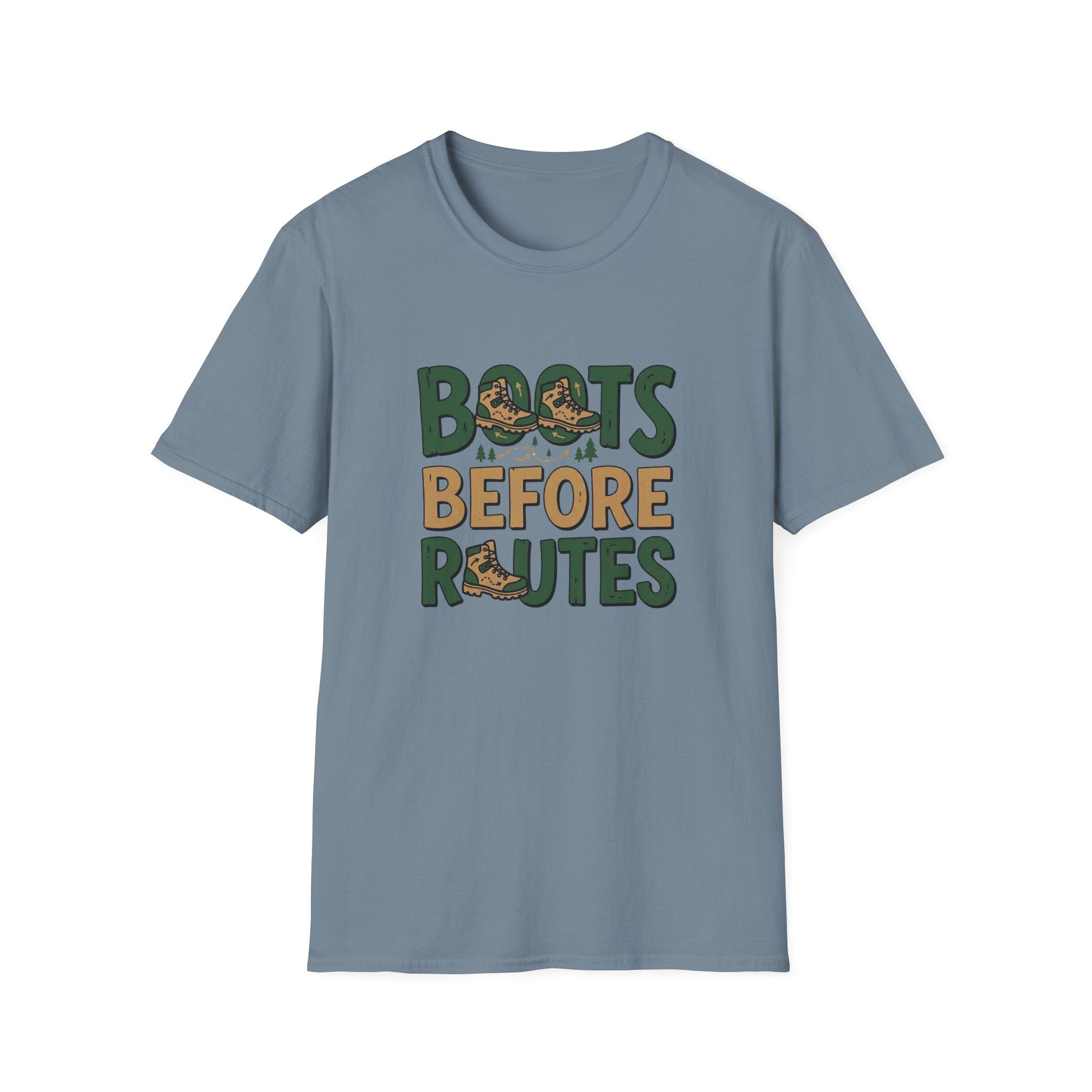 Boots Before Routes T-Shirt
