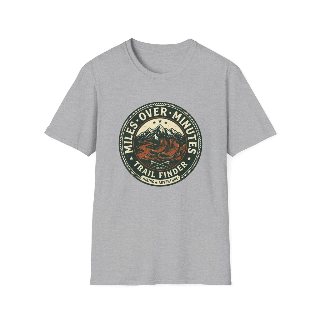 Trail Finder Miles Over Minutes T-Shirt