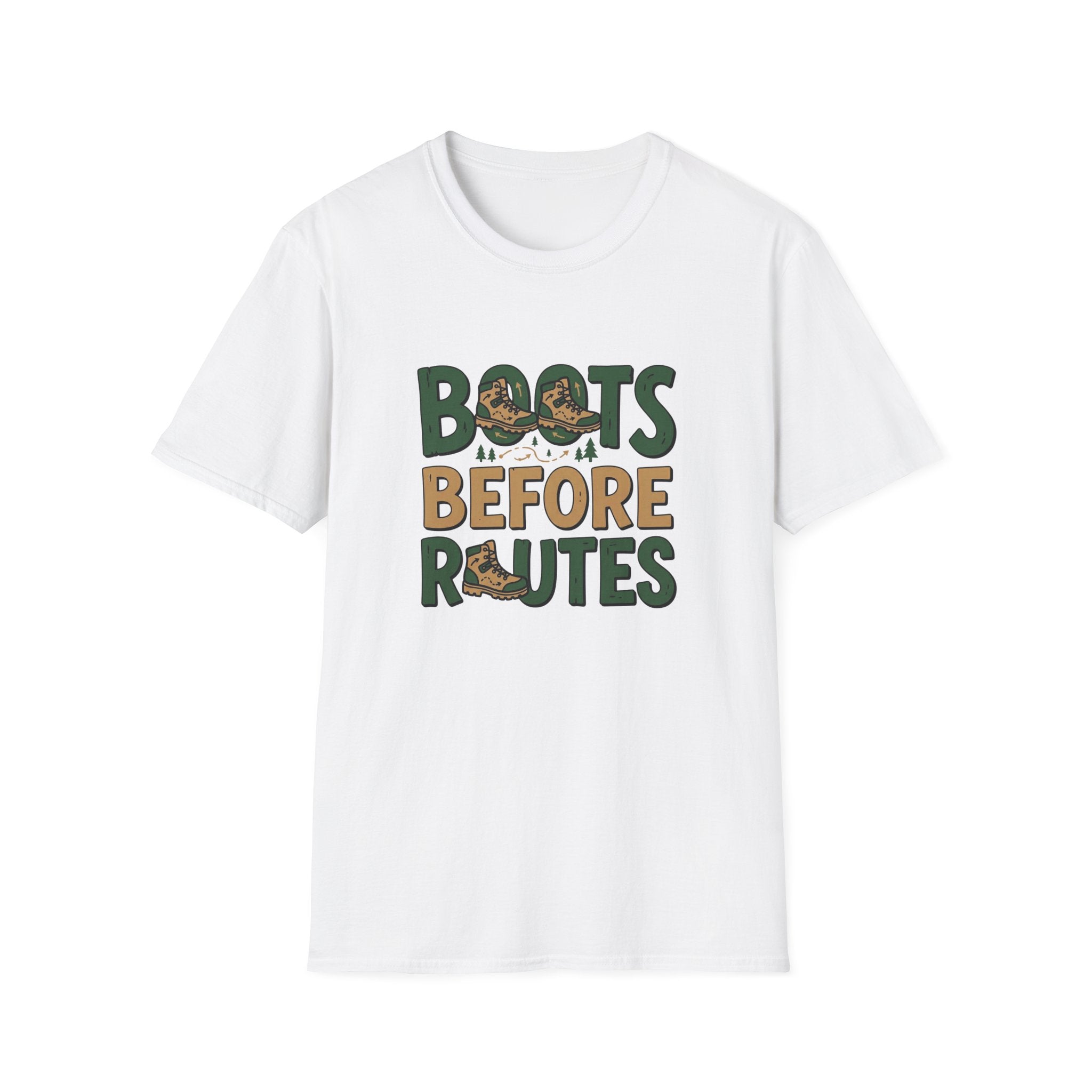 Boots Before Routes T-Shirt