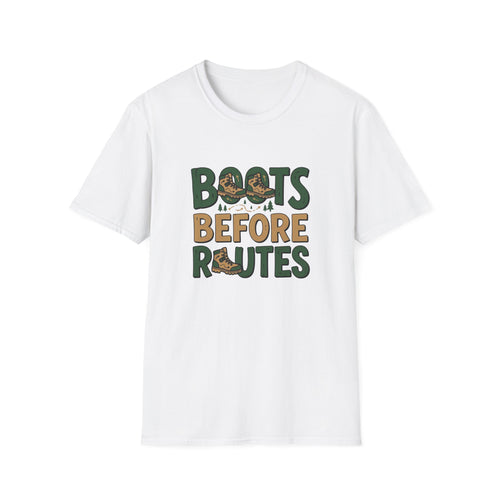 Boots Before Routes T-Shirt