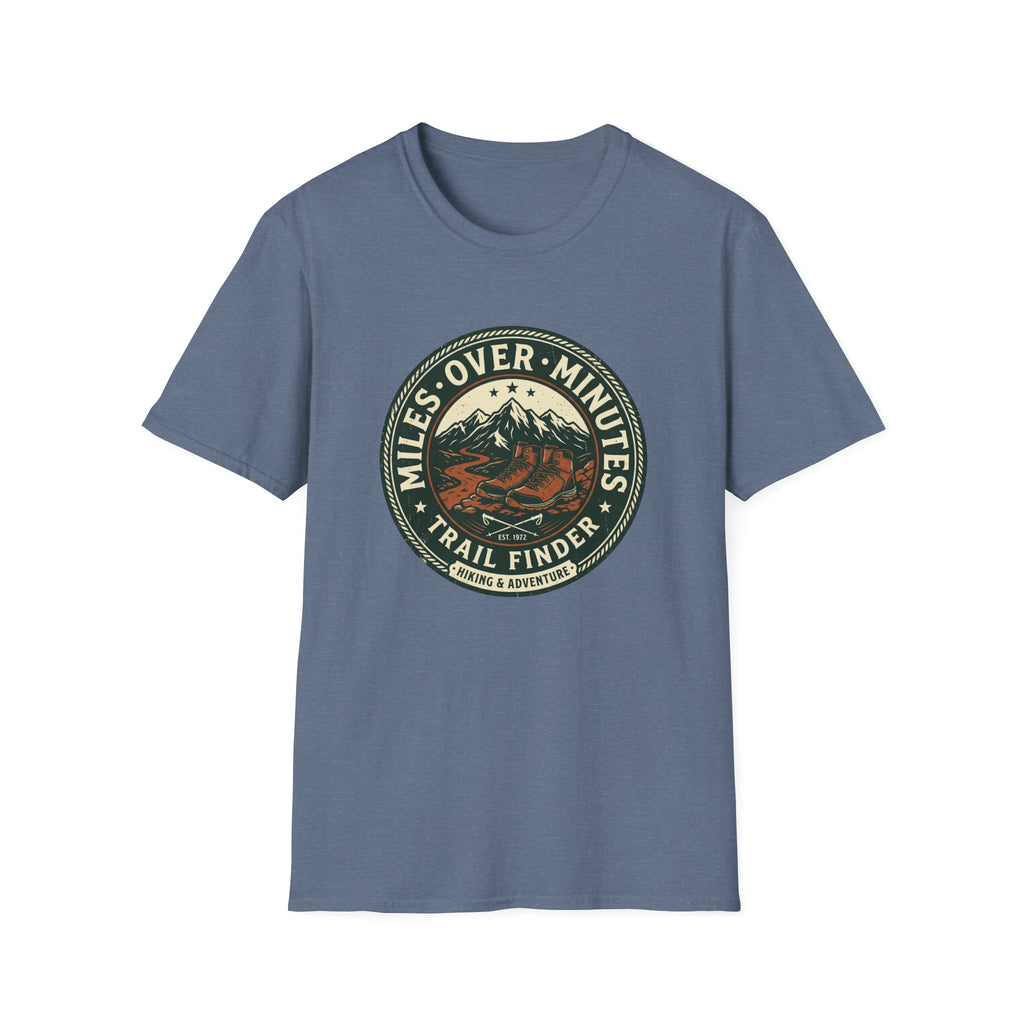 Trail Finder Miles Over Minutes T-Shirt