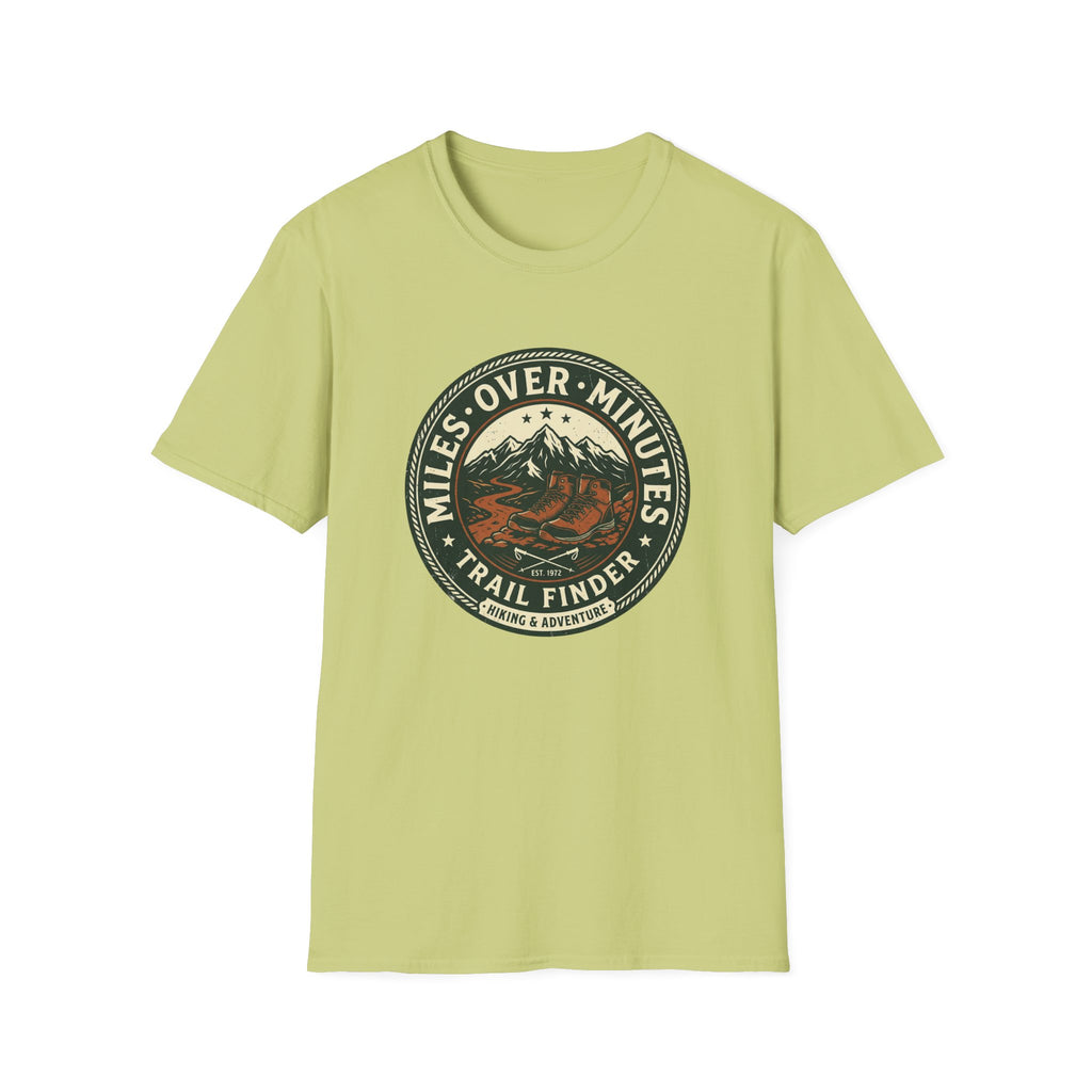 Trail Finder Miles Over Minutes T-Shirt