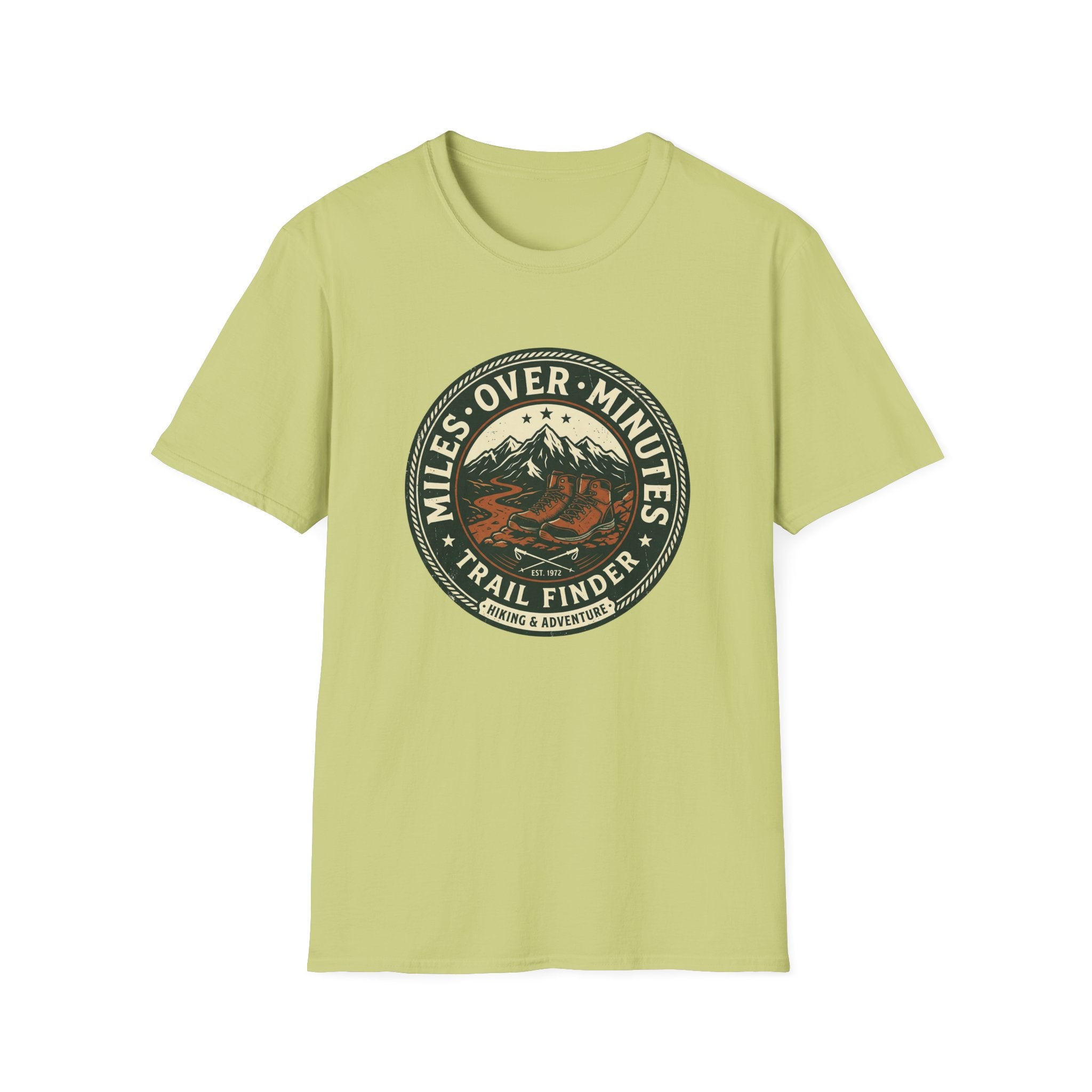 Trail Finder Miles Over Minutes T-Shirt
