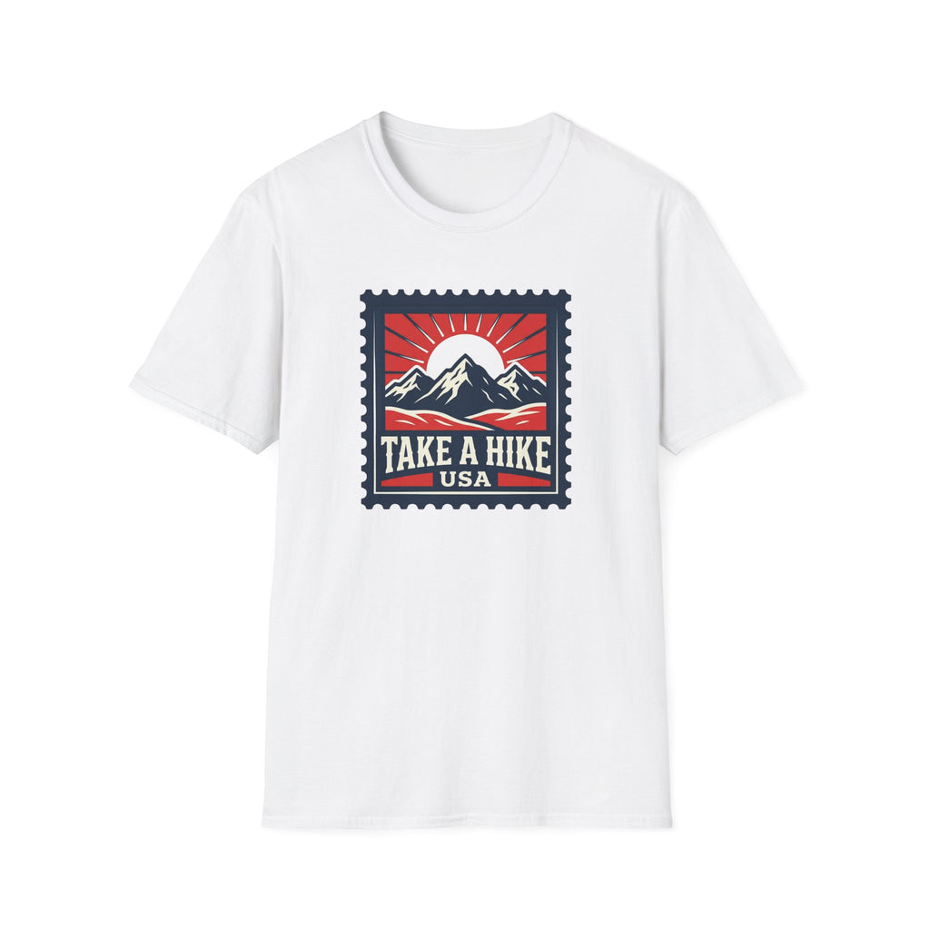 Take A Hike USA Vintage Stamp T-Shirt
