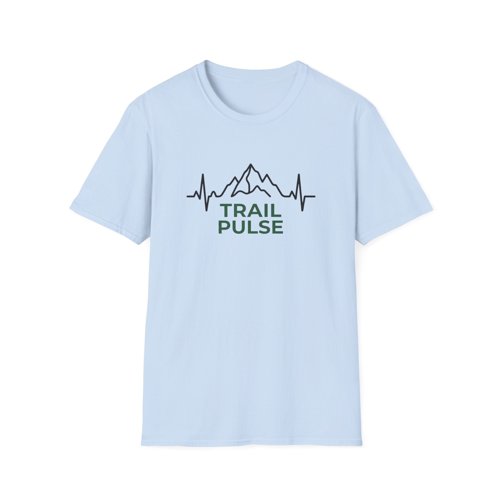 Trail Pulse Heartbeat Mountain T-Shirt