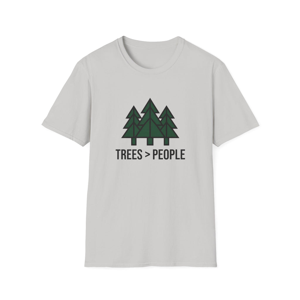 Trees > People Minimalist Pine T-Shirt