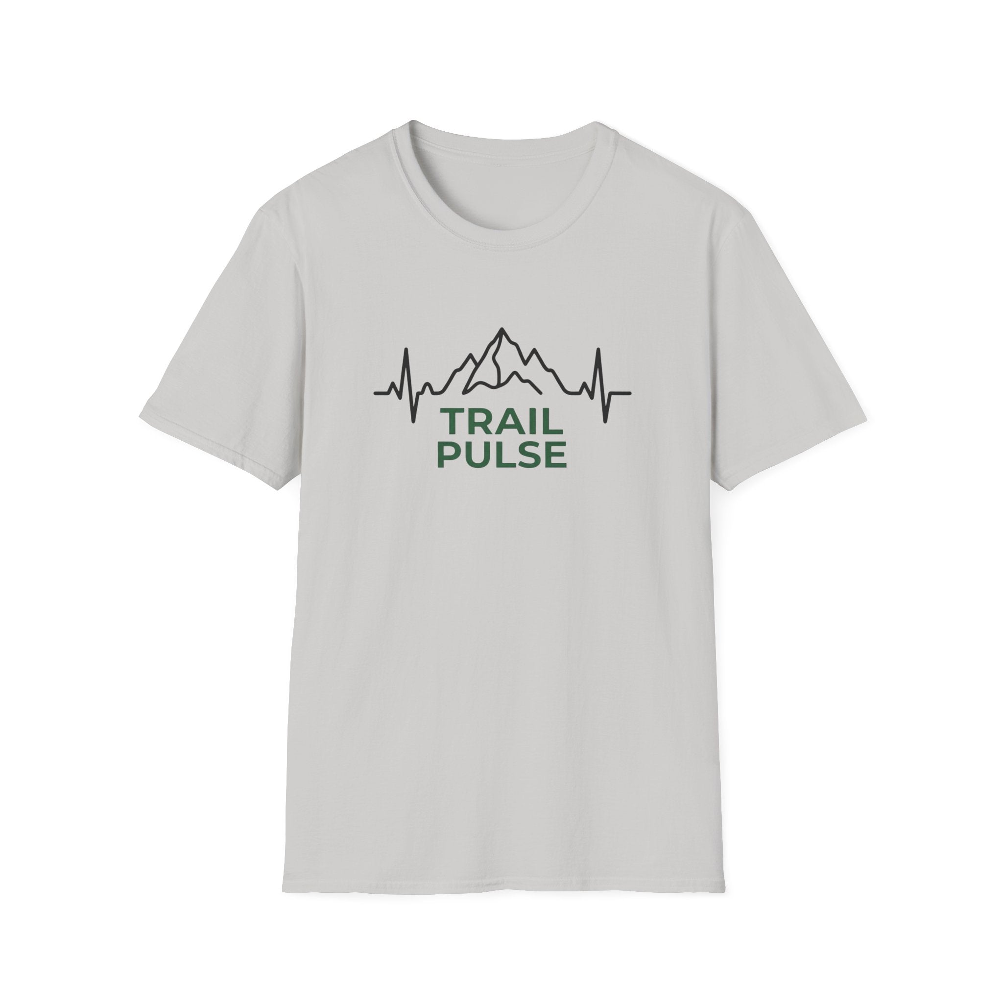 Trail Pulse Heartbeat Mountain T-Shirt