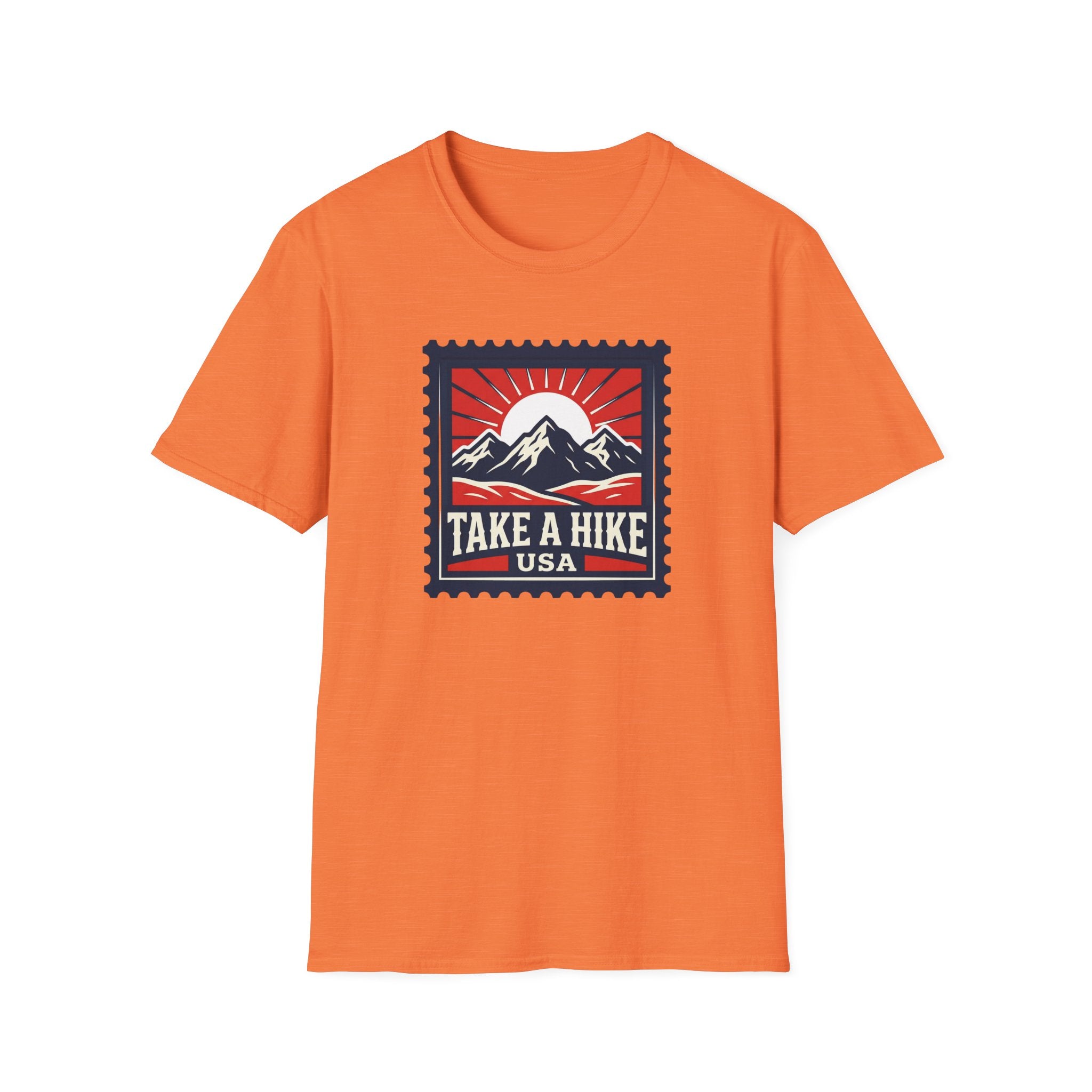 Take A Hike USA Vintage Stamp T-Shirt