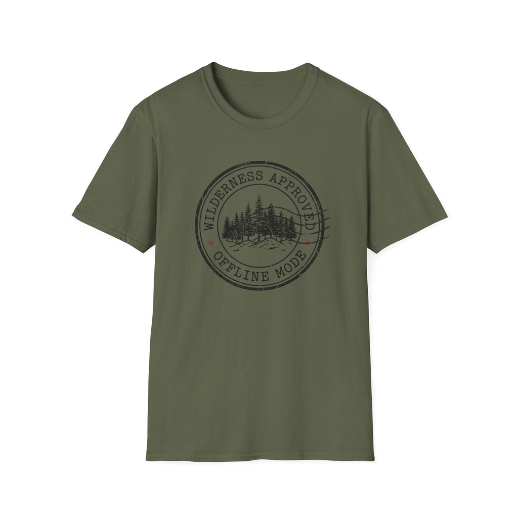 Offline Mode Wilderness Graphic T-Shirt