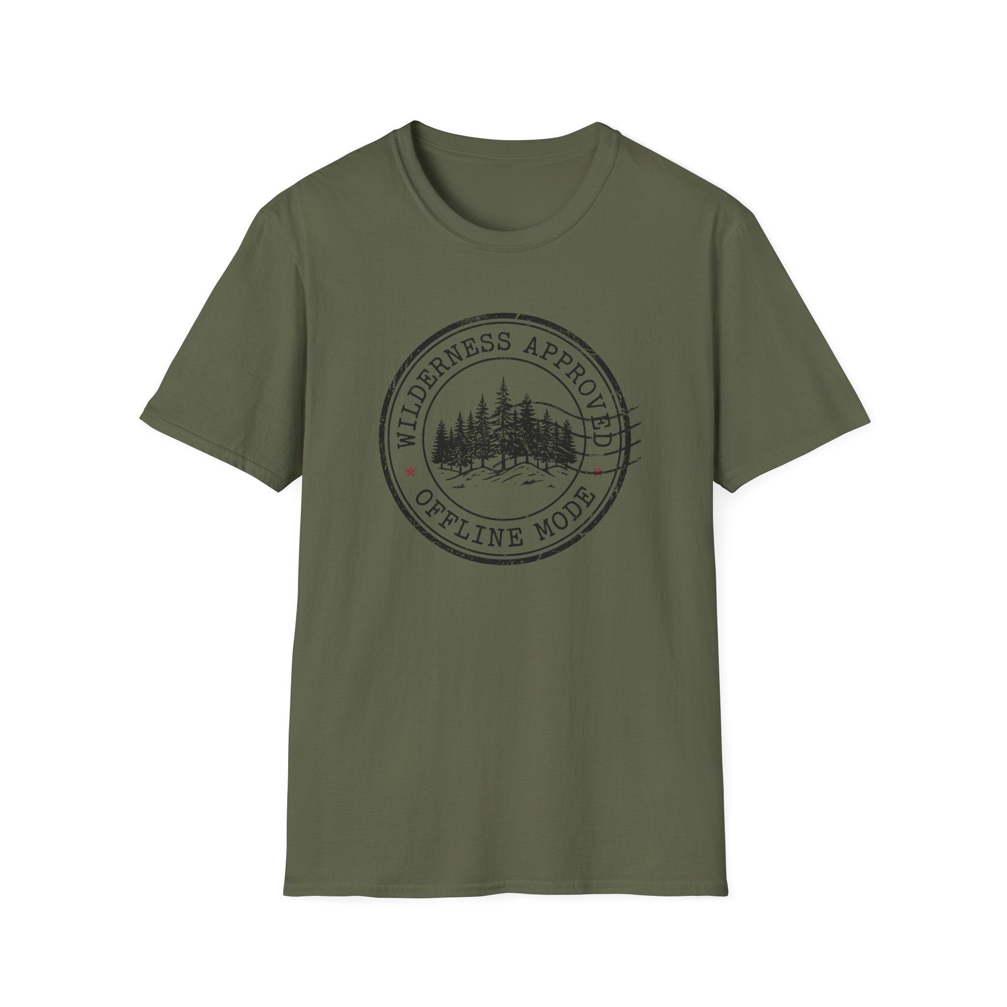 Offline Mode Wilderness Graphic T-Shirt