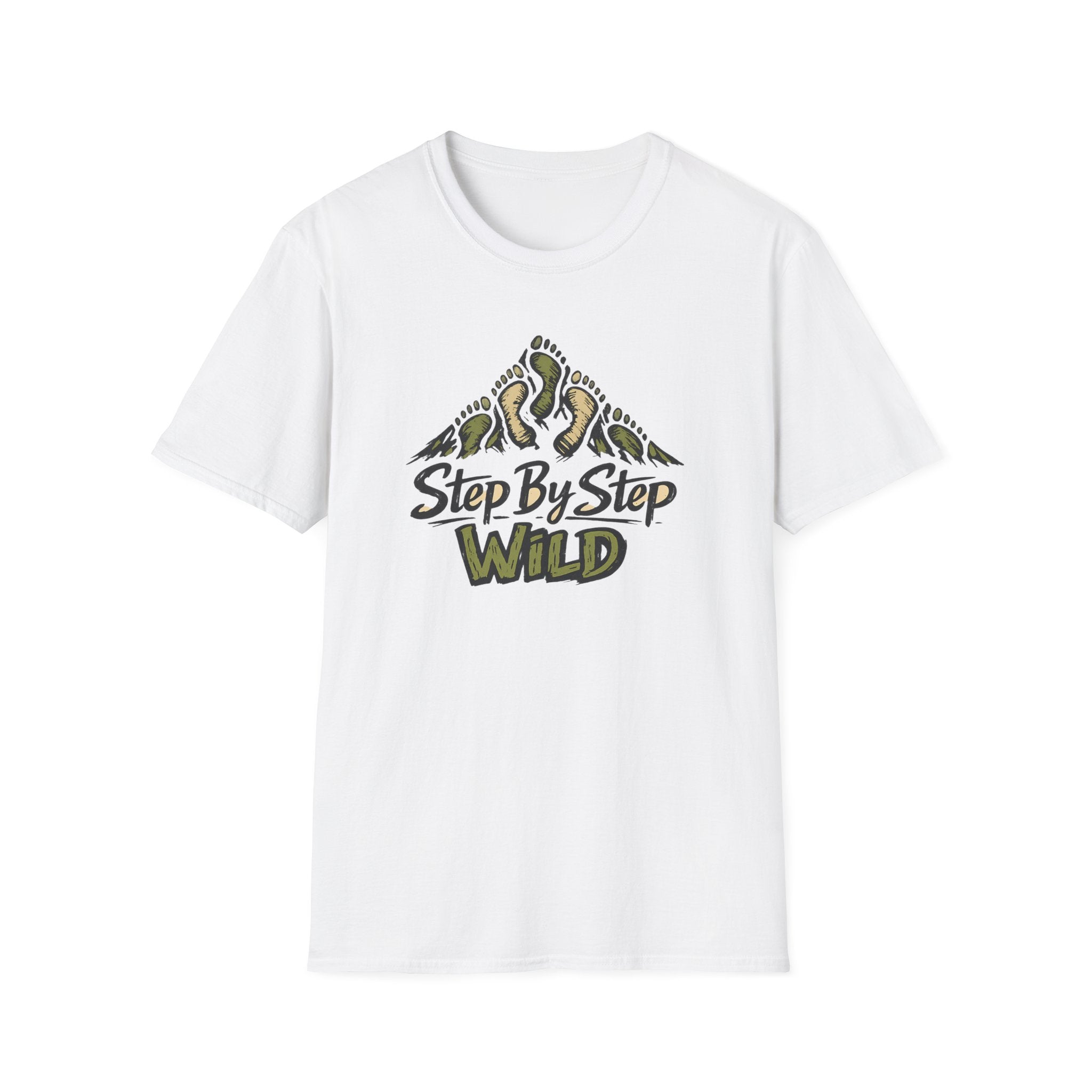 Step By Step Wild Barefoot Mountain T-Shirt