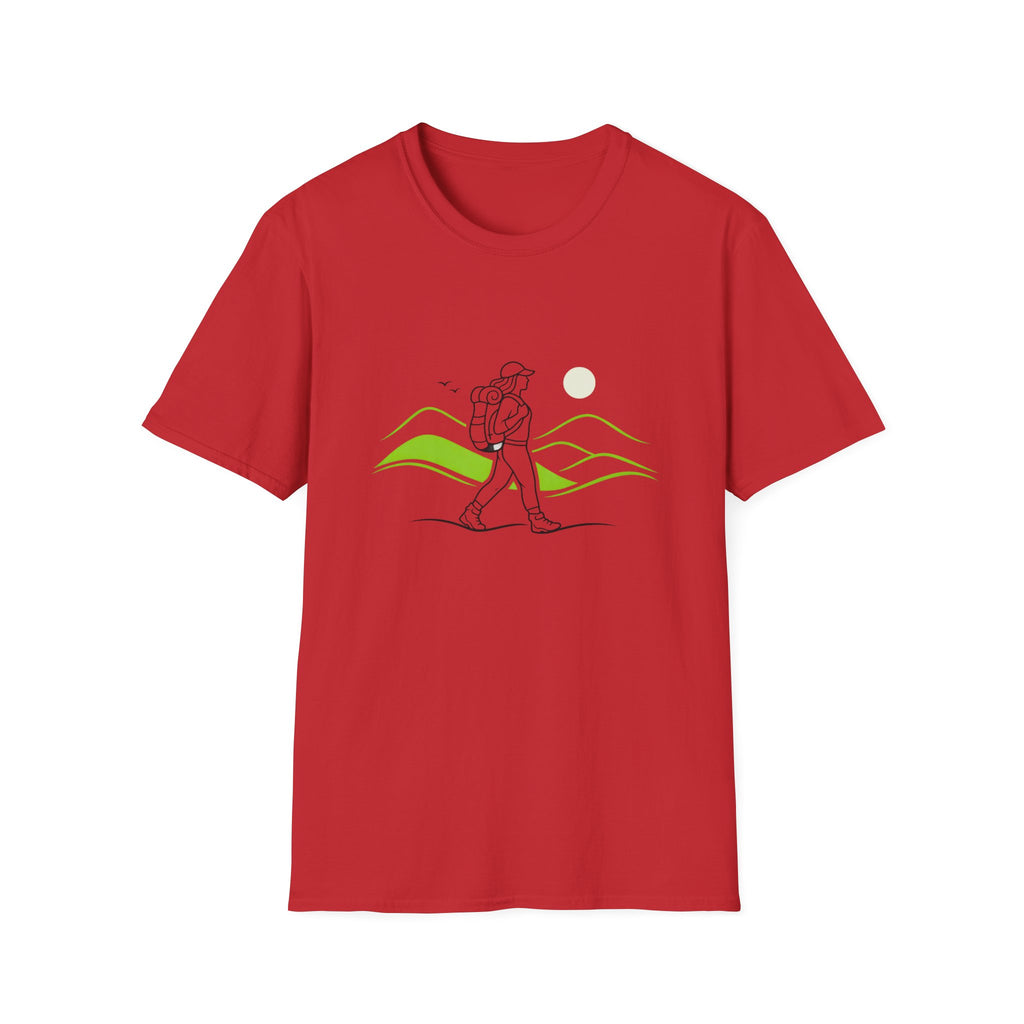Solo Trek Minimalist Line Art T-Shirt