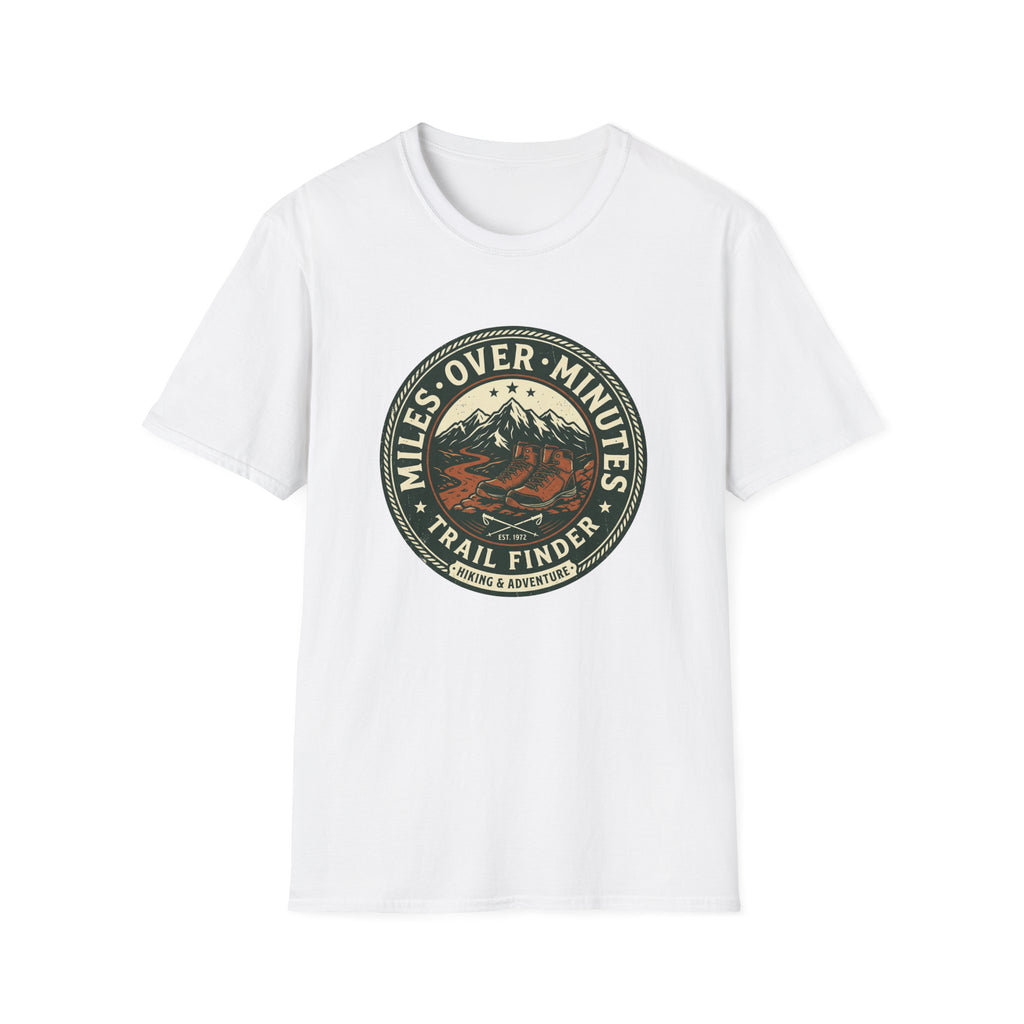 Trail Finder Miles Over Minutes T-Shirt