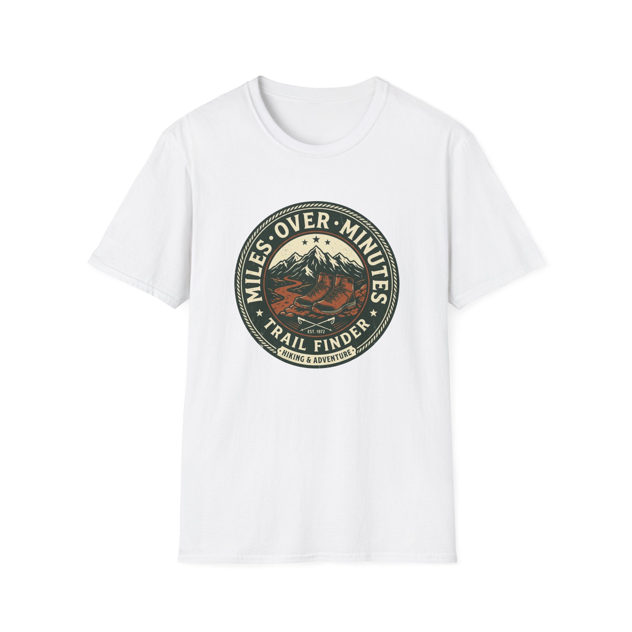 Trail Finder Miles Over Minutes T-Shirt