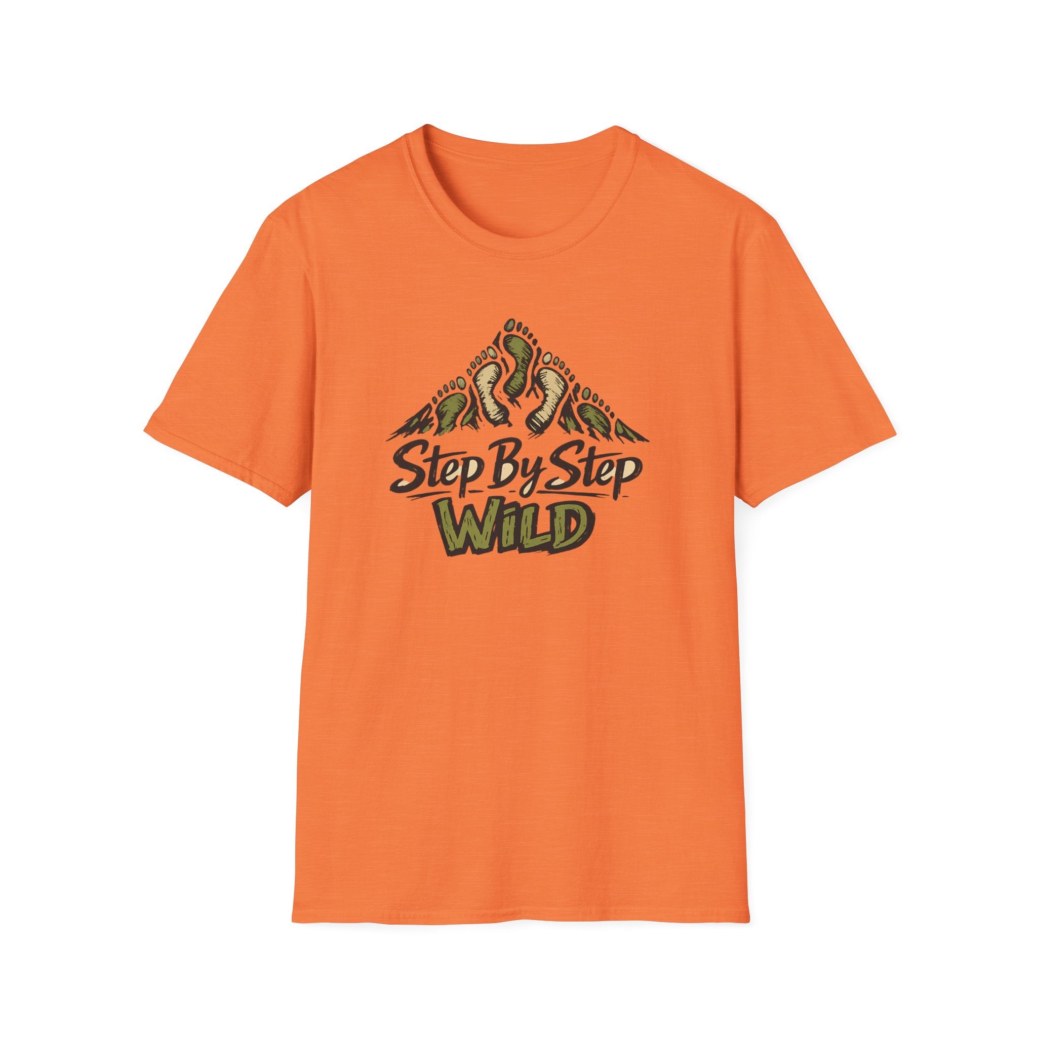Step By Step Wild Barefoot Mountain T-Shirt