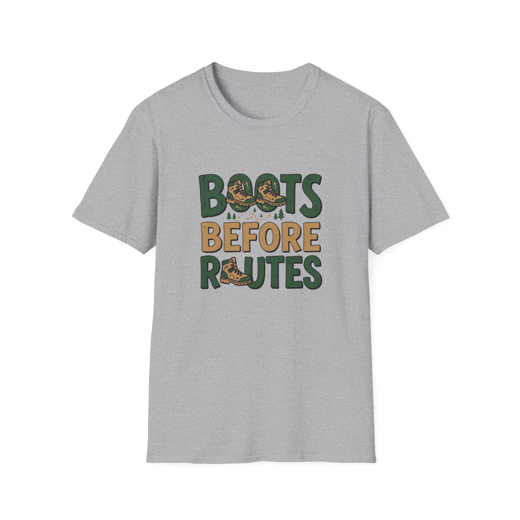 Boots Before Routes T-Shirt